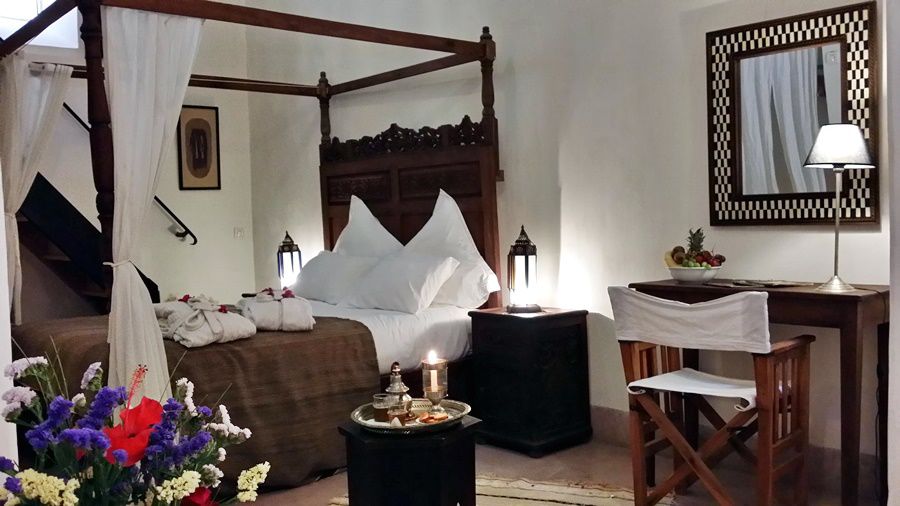 阿尔卡萨Spa庭院旅馆 马拉喀什 外观 照片