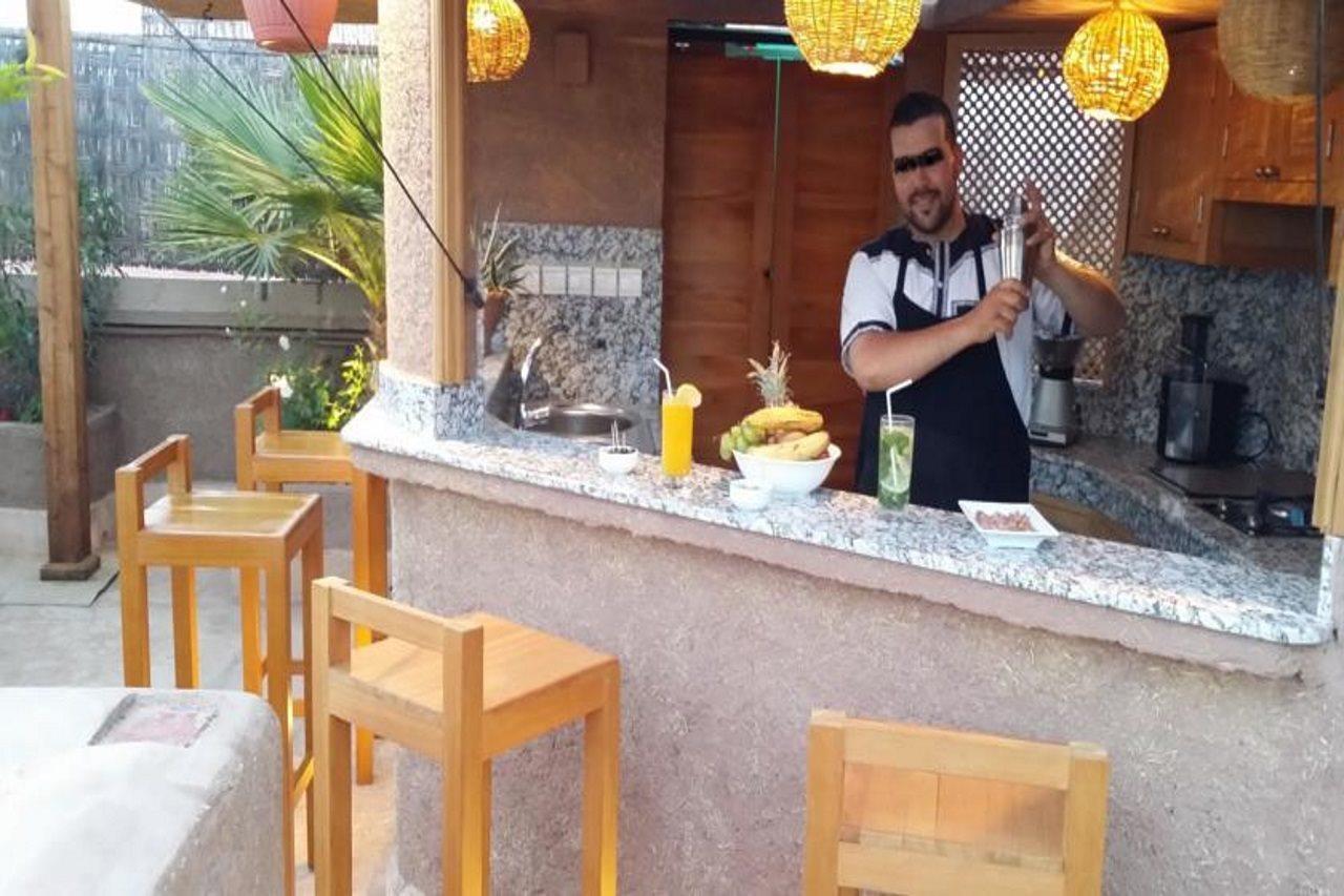 阿尔卡萨Spa庭院旅馆 马拉喀什 外观 照片